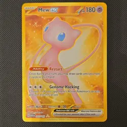 Pokemon Mew ex 193/165 Sv: Scarlet & Violet 151 Ultra Rare Full Art Holo Eng - Image 1
