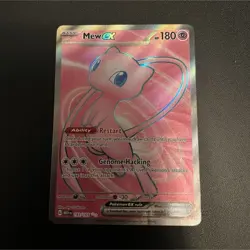Pokemon TCG Mew EX Ultra Rare Holo SV: Scarlet & Violet 151 193/165 - Image 1