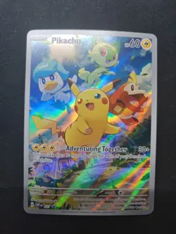 Pikachu 027 Sv: Scarlet & Violet Promo Cards Holo - Image 1