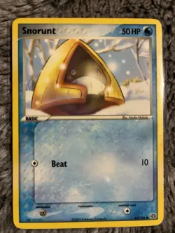 Snorunt 64/106 Pokemon Emerald 2005 Single Card Non Holo - Image 1