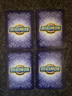 12 Vintage Digimon CCG Battle Series 4 Card Lot Growlmon Gargomon Lynxmon ++++ - Image 3