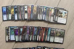 MTG Curated Bulk Lot ~100 Cards Lorwyn, Foundations, Aetherdrift -- All Sleeved - Image 2