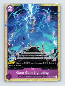 Gum-Gum Lightning (Premium Card Collection -Best Selection Vol. 4-) UC One Piece - Image 1
