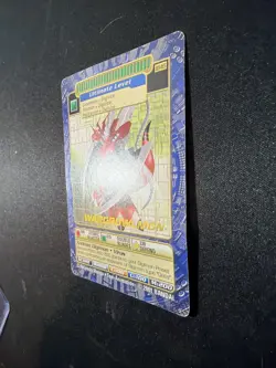 Vintage Digimon CCG Battle Series 4 Gold Stamped Card Wargrowlmon BO-165 - Image 3