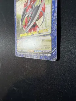 Vintage Digimon CCG Battle Series 4 Gold Stamped Card Wargrowlmon BO-165 - Image 4