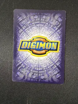 Vintage Digimon CCG Battle Series 4 Gold Stamped Card Wargrowlmon BO-165 - Image 5