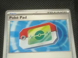 Poke Pad 198/217 Mega Evolution: Ascended Heroes Trainer Item Pokemon TCG Card - Image 3