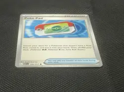 Poke Pad 198/217 Mega Evolution: Ascended Heroes Trainer Item Pokemon TCG Card - Image 4