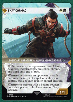 Shay Cormac (Showcase) - Universes Beyond: Assassin's Creed ACR #153 - MTG Card - Image 1