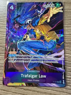 Trafalgar Law (Illustration Box Vol.6) P-093 One Piece Promotion Cards Foil - Image 1