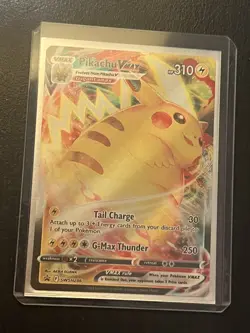 Pokemon Pikachu TCG VMAX SWSH286 Sword & Shield Promo Card Holo NM/M Condition - Image 1