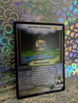 2003 Score CCG - TCG, 5 Star DBZ Preview Card, The Power of Porunga #5 - Image 2