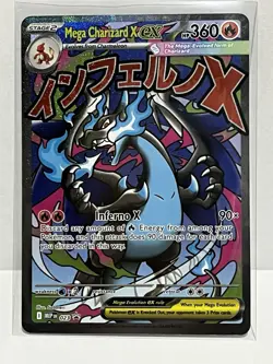 Mega Charizard X EX MEP 023 UPC Black Star Promo NM Pokemon Card Pokemon TCG - Image 1