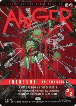 NM MTG REGULAR ANGER SECRET LAIR TOTALLY TUBULAIR - Image 1