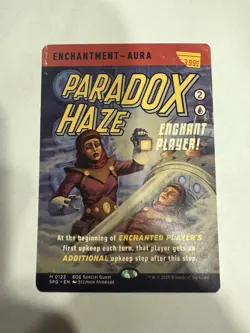 MTG Paradox Haze (0123) *Non-Foil* Borderless Poster Edge Of Eternities NM/MT - Image 1