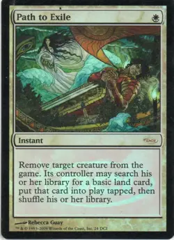 MTG: WPN & Gateway Promos: Foil Path to Exile: Lightly Played Condition - Image 1