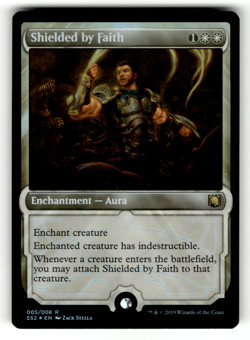 Shielded by Faith 5 Foil R Signature Spellbook: Gideon LP - Image 1