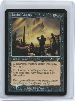 2003 Magic: The Gathering—Lethal Vapors #68 Scourge—Rare Foil - Image 1