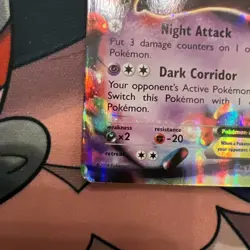 Pokemon Gengar EX Ultra Rare TCG Card 34/119 XY: Phantom Forces - Image 4