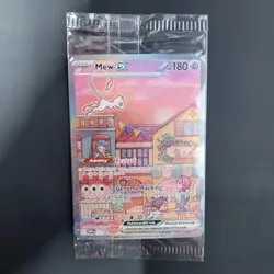 Pokemon TCG Mew Ex 053 Scarler & Violet SEALED Black Star Promo Near Mint - Image 3