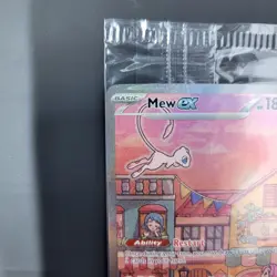 Pokemon TCG Mew Ex 053 Scarler & Violet SEALED Black Star Promo Near Mint - Image 4