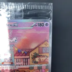 Pokemon TCG Mew Ex 053 Scarler & Violet SEALED Black Star Promo Near Mint - Image 5