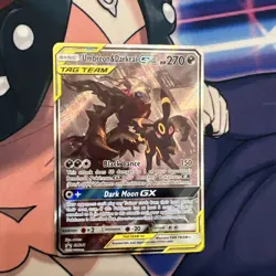 Pokemon TCG Umbreon & Darkrai GX SM241 Sun & Moon Promo Card NM Condition - Image 1