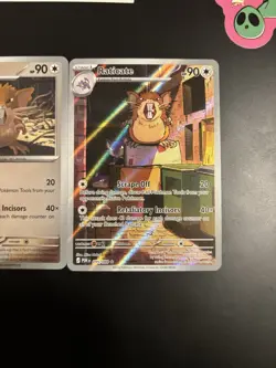 Pokemon Raticate 99 Rattata 60 Raticate 61 Reverse Holo Perfect Order POR NM Lot - Image 2