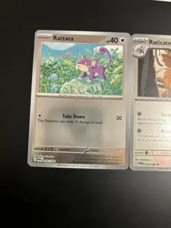Pokemon Raticate 99 Rattata 60 Raticate 61 Reverse Holo Perfect Order POR NM Lot - Image 4