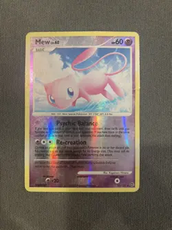 Pokemon TCG Mew - 15/132 Secret Wonders Reverse Holo Rare LP - Image 1