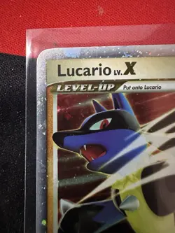 Pokemon Lucario LV.X Mysterious Treasures 122/123 MP/HP - Image 2