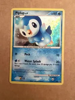 Piplup Promo Pokemon Diamond and Pearl Promos DP03 LP - Image 1