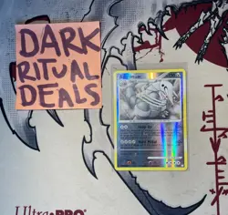 Aggron - Mysterious Treasures (MT) - Reverse Holo - 1/123 - Near Mint - Pokemon - Image 1