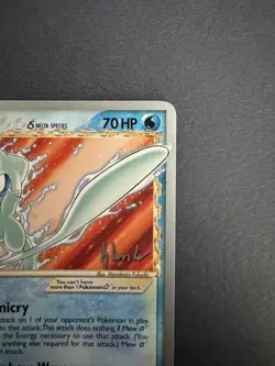 Pokemon TCG Mew Gold Star 101/101 Delta Species 2008 World Championships - Image 5