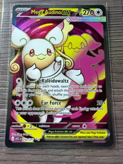 Mega Audino ex - ASC ME: Ascended Heroes #253/217 Ultra Rare Holofoil NM Pokemon - Image 1
