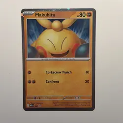 Pokemon Makuhita 068 Cosmo Holo MEP Perfect Order Promo - Image 1
