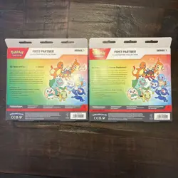 2x Pokemon TCG First Partner Illustration Collection Box Series 1 Sealed - Image 2