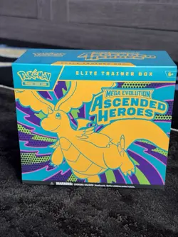 Pokemon Mega Evolution Ascended Heroes Elite Trainer Box ETB 2026 SEALED NEW - Image 1
