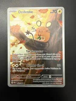 Pokemon 2026 Perfect Order Dedenne #093/088 Illustration Rare NM - Image 1