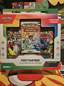 Pokemon TCG First Partner Illustration Collection Series 1 New SEALED - Image 1