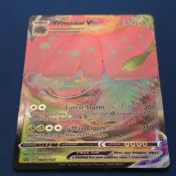 Venusaur VMAX SWSH102 Sword & Shield Black Star Promo Pokemon NM - Image 3