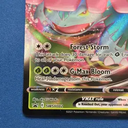 Venusaur VMAX SWSH102 Sword & Shield Black Star Promo Pokemon NM - Image 4