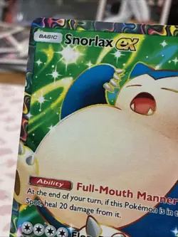 Snorlax EX - Full Art - Pokemon Eevee Grove Embossed Special IllustrationUU - Image 5