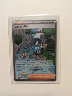 Lana's Aid 219/167 Sv06: Twilight Masquerade Holo Trainer SIR [Pokemon TCG] - Image 1