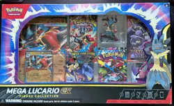Pokemon TCG Mega Lucario ex Premium Figure Collection Box Factory Sealed - Image 1
