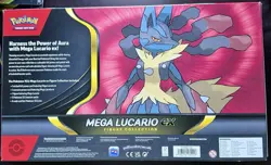Pokemon TCG Mega Lucario ex Premium Figure Collection Box Factory Sealed - Image 2