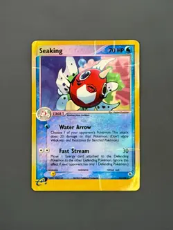 Seaking 21/109 Reverse Holo Pokemon Ruby And Sapphire DMG - Image 1