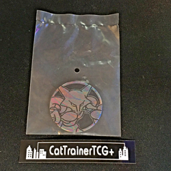 NEW Alakazam Coin Oil Spill Holo Pokemon Center Japan Gacha Collection Vol 3 - Image 1