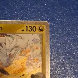 N's Reshiram Holo Pokemon Prize Pack Series 8 Promo WITH GALAXY SWIRL 😵🌀🍥 - Image 5