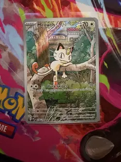 Meowth 106/094 ME02: Phantasmal Flames NM Pokemon Card TCG - Image 1